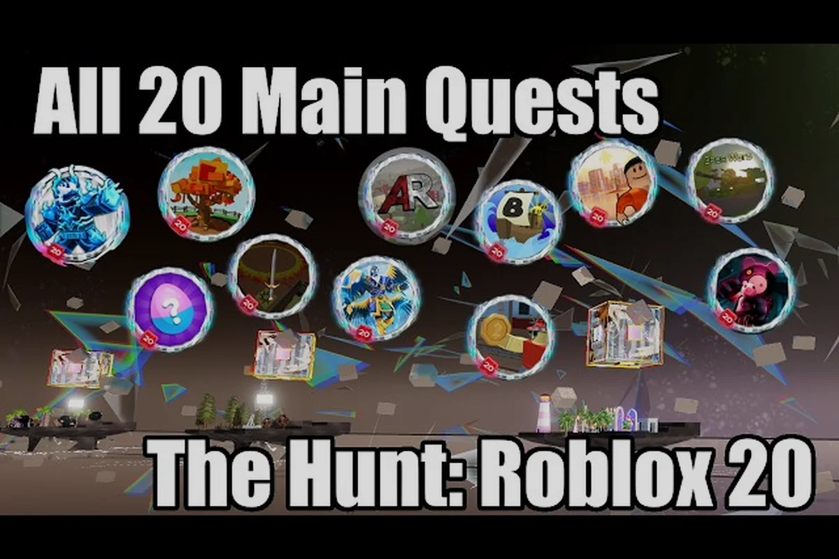 The Hunt: Roblox 20 Insignias: Lista Completa, Ubicaciones y Orden de Desbloqueo