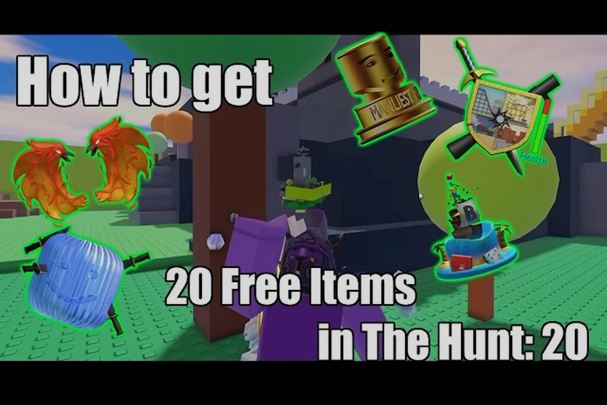 The Hunt: Roblox 20 Rewards: Every Free UGC, Badge & Wing